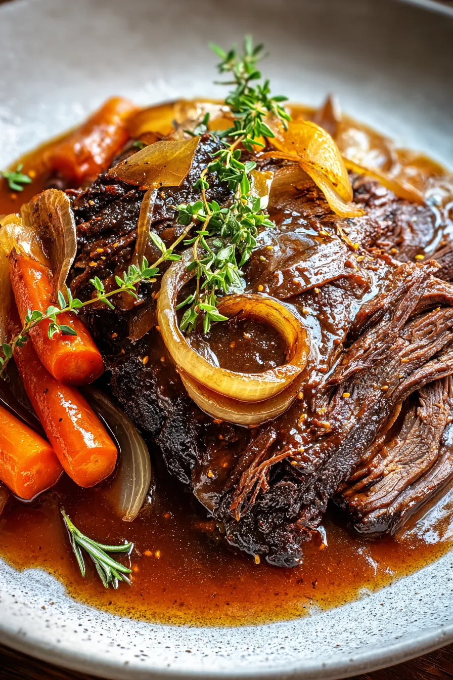 Sweet & Savory Caramelized Pulled Beef Brisket – Daniel Recipes