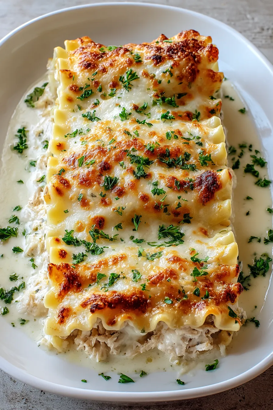 Chicken Alfredo Lasagna Roll Ups – Daniel Recipes