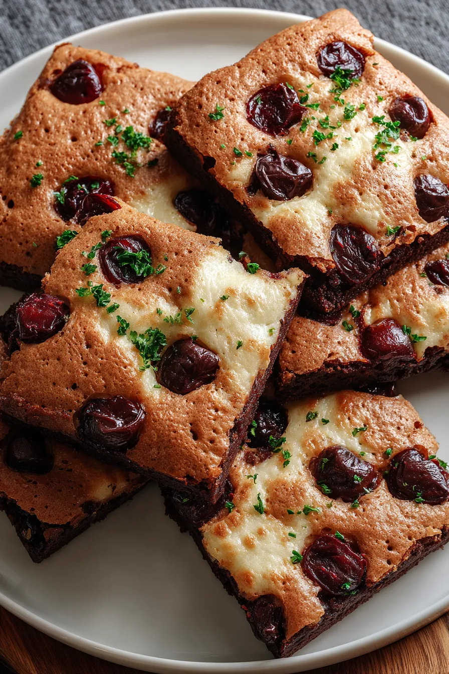 Roasted Cherry Brownies – Daniel Recipes