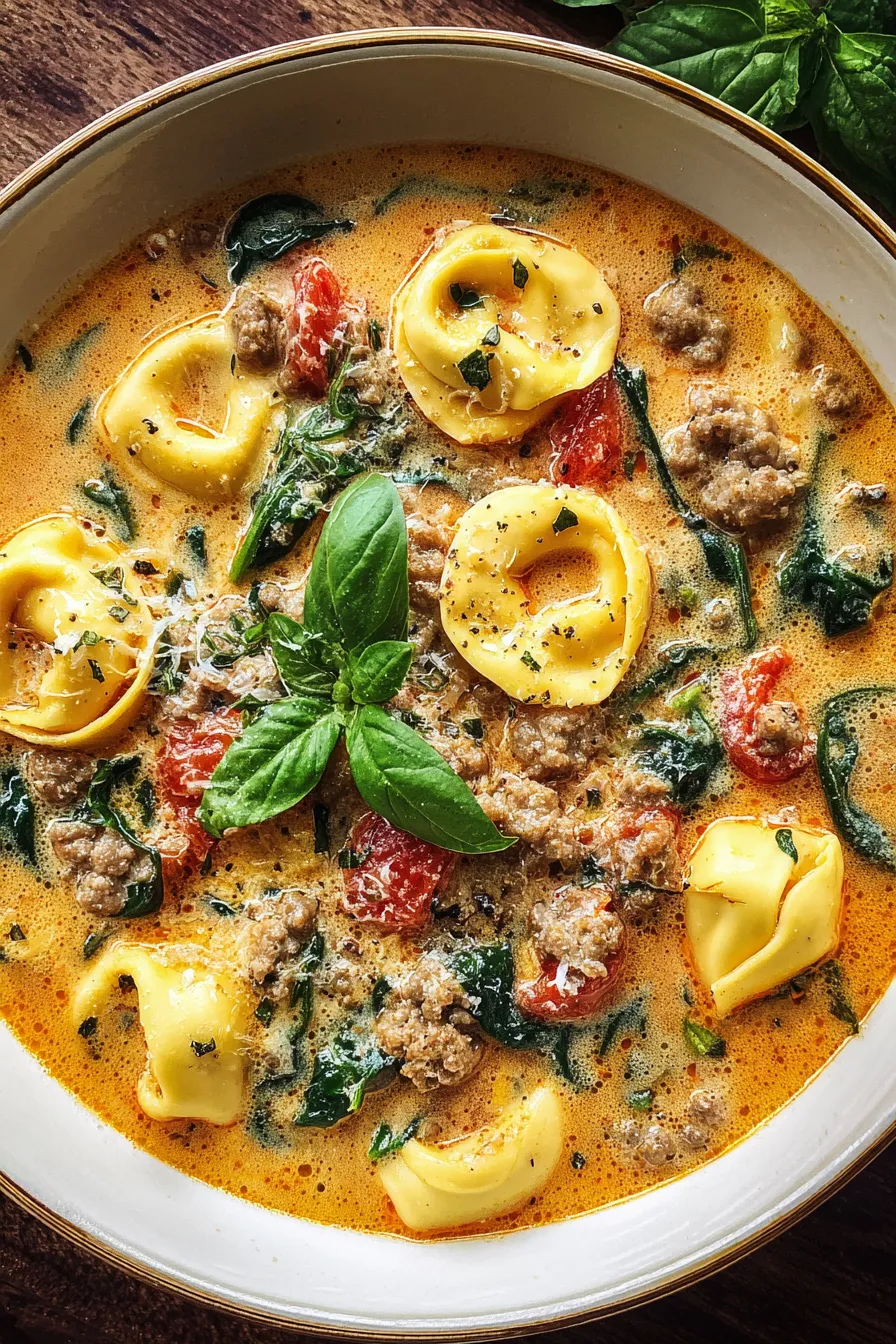 Creamy Sausage Tortellini Soup – Daniel Recipes