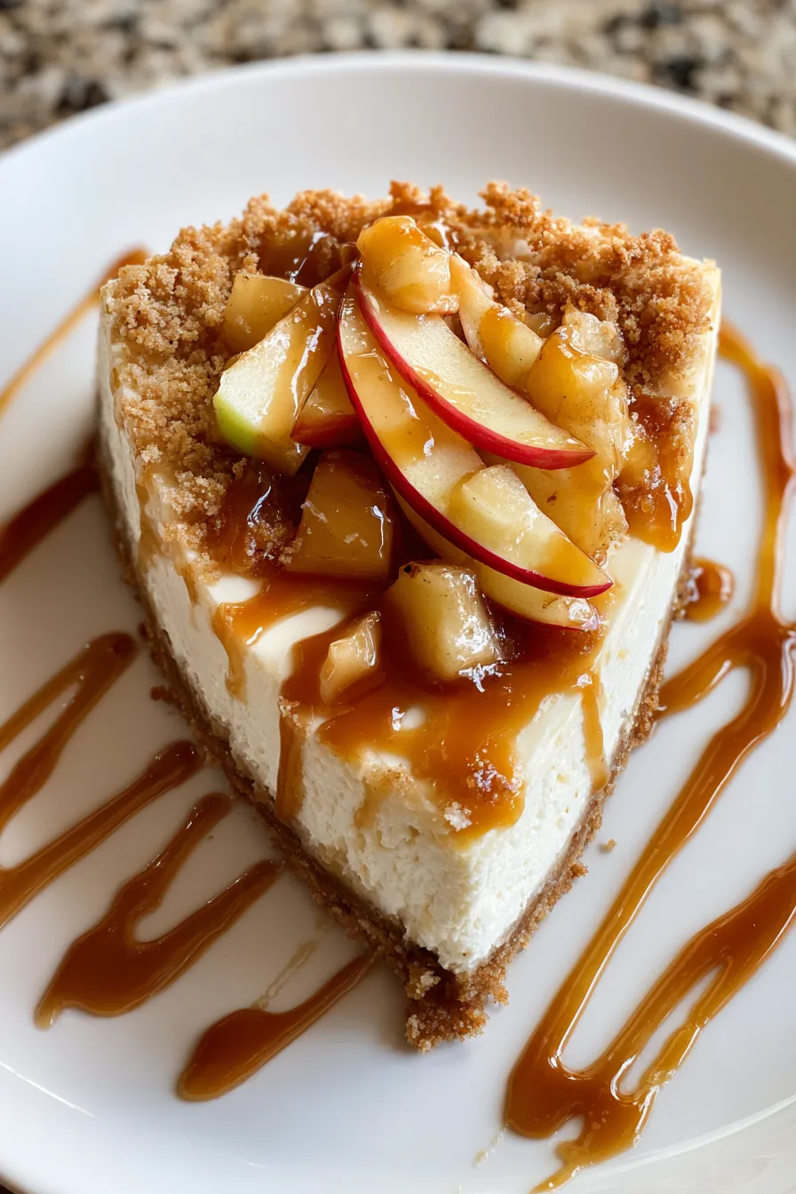 Salted Caramel Apple Pie Cheesecake – Daniel Recipes